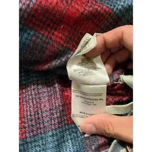 Off-White 2013 Virgil Abloh Paint Denim Jean Jacket - Picture 14 of 15